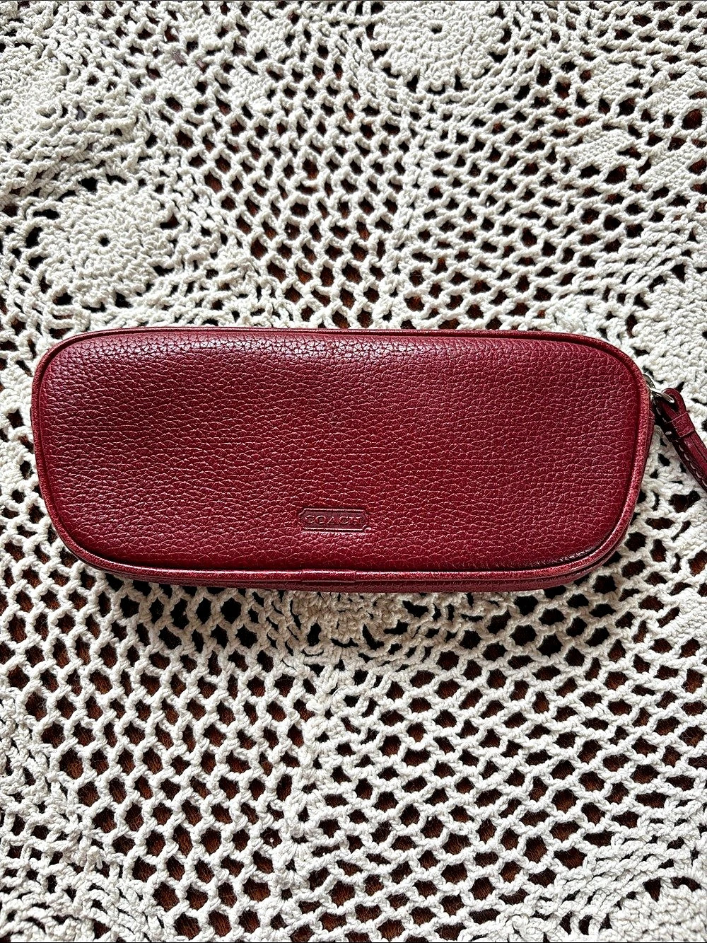 Coach Leather Glasses Pouch
